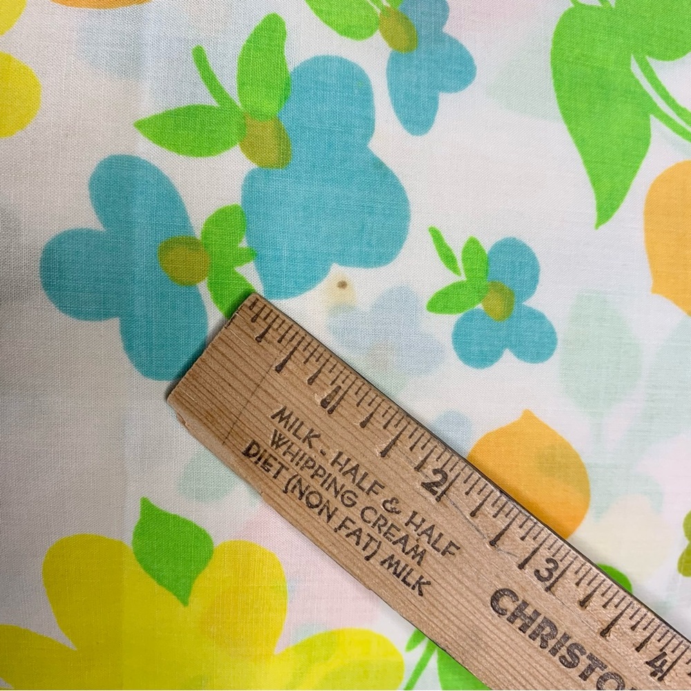 70s Floral Pillowcase Set of 2 - Picture 7 of 8